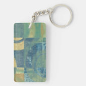 Multicolored Circles & Panels Sleutelhanger (achterkant)