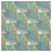 Multicolored Circles & Panels Stof (Swatch)