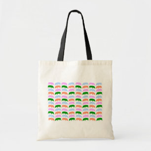 Multicolored de Canvas tas van de Begroting van Ho