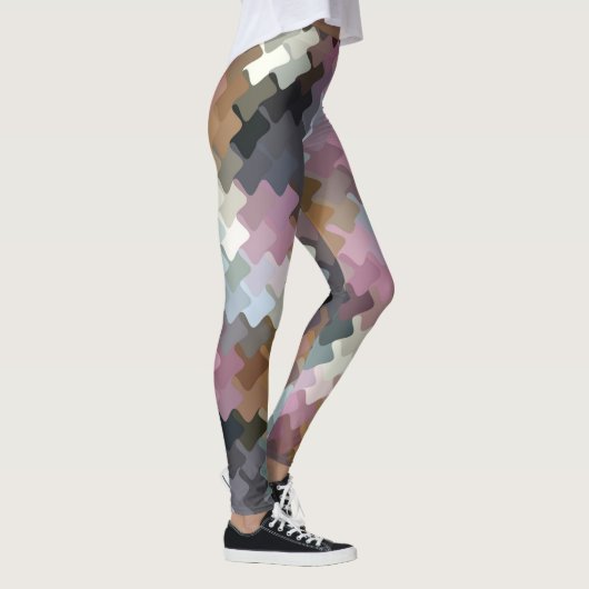 Multicolored Digital Camo Pattern Leggings (Rechts)
