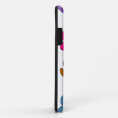 Multicolored Dog Paw Print Pattern Case-Mate iPhone Case (Achterkant/rechts)