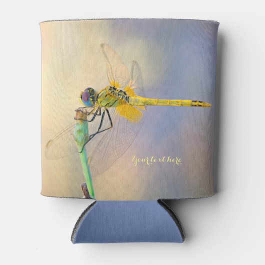 Multicolored Dragonfly Blikjeskoeler (Voorkant)