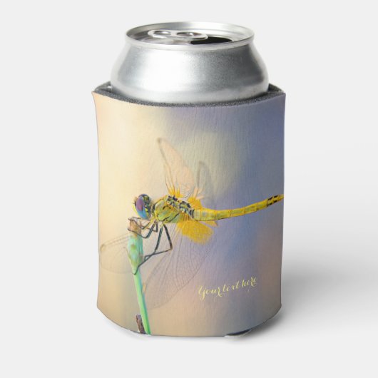 Multicolored Dragonfly Blikjeskoeler (Blikje Achterkant)