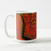 Multicolored Fish Pattern Koffiemok (Links)
