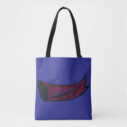 Multicolored Fishtail Tote Bag (Voorkant)