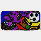 Multicolored Floral Nymph  Case-Mate iPhone Case (Achterkant (horizontaal))