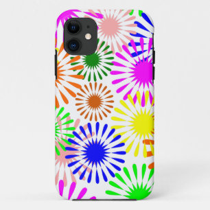 Multicolored Flowers iPhone 11 Hoesje