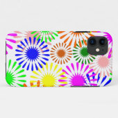 Multicolored Flowers Case-Mate iPhone Case (Achterkant (horizontaal))