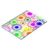 Multicolored Flowers Notitieboek (Linkerzijde)