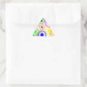 Multicolored Flowers Sticker (Tas)