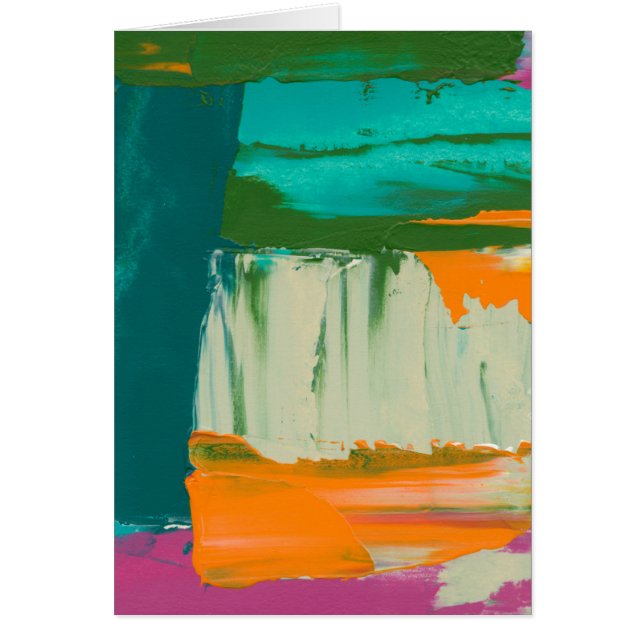 Multicolored Free Expression Painting (Voorkant)