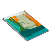 Multicolored Free Expression Painting Notitieboek (Rechterzijde)