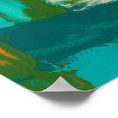 Multicolored Free Expression Painting Poster (Hoek)