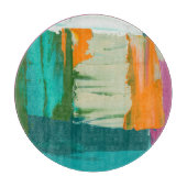 Multicolored Free Expression Painting Snijplank (Voorkant)