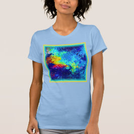 Multicolored Galaxy Design. Bestel nu T-shirt