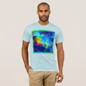 Multicolored Galaxy Design. Bestel nu T-shirt (Voorkant volledig)