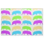 Multicolored Gele Blauwe Patterned Fabric Stof (Fat Quarter)