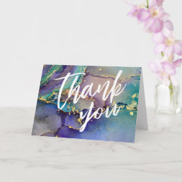 Multicolored Gold Liquid Abstracte Hand Kaart