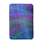 Multicolored-golvende stralen badmat (Voorkant Verticaal)