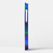 Multicolored-golvende stralen Case-Mate iPhone case (Achterkant / Links)