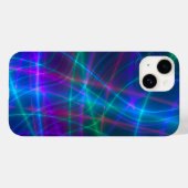 Multicolored-golvende stralen Case-Mate iPhone case (Achterkant (horizontaal))