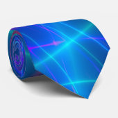 Multicolored-golvende stralen stropdas (Opgerold)