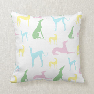 Multicolored Greyhound Cushion Kussen