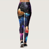 Multicolored Hearts Leggings (Achterkant)