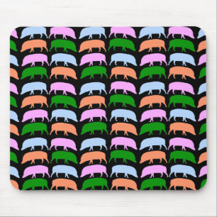 Multicolored Hogs mousepad Muismat