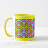 Multicolored Honeycomb Creëer uw eigen Mok (Links)