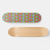 Multicolored Honeycomb Skateboard (Horizontaal)