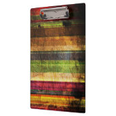 Multicolored houten patroon klembord (Links)