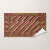 Multicolored Indian Quilt Print Bad Handdoek (Handdoek)