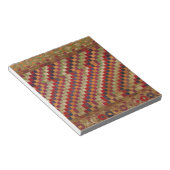 Multicolored Indian Quilt Print Notitieblok (Schuin)
