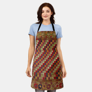 Multicolored Indian Quilt Print Schort