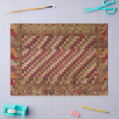 Multicolored Indian Quilt Print Tissuepapier (Craft)