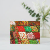 Multicolored-jellies-on-shelfs COLORFUL GUMMY CAND Briefkaart (Staand voorkant)