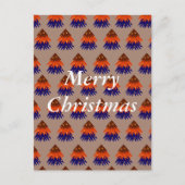 Multicolored kerstboom - Briefkaart (Voorkant)