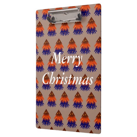 Multicolored kerstboom - Klembord (Links)