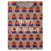 Multicolored kerstboom - Klembord (Voorkant)