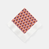 Multicolored kerstboom - Papier Napkins Servet (Hoek)