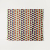 Multicolored kerstboom - Tapestry Wandkleed (Voorkant (horizontaal))