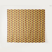 Multicolored kerstboom - Tapestry Wandkleed (Voorkant (horizontaal))