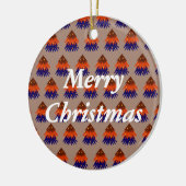 Multicolored kerstboom - versiering keramisch ornament (Links)