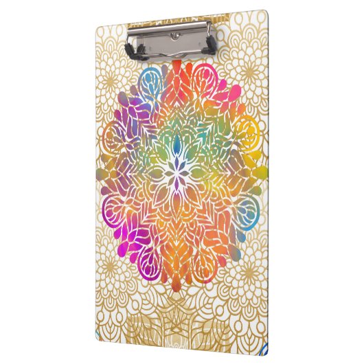 Multicolored Mandala Klembord (Links)