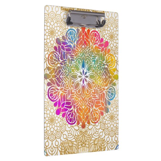 Multicolored Mandala Klembord (Rechts)