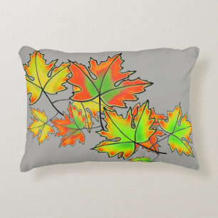 Multicolored Maple Leaves Decoratief Kussen