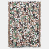 Multicolored Patroon Deken (Voorkant Verticaal)