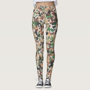 Multicolored Patroon Leggings
