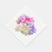 Multicolored Peony Paper Napkins Servet (Hoek)